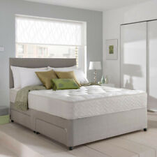 Used, MEMORY FOAM DIVAN BED SET WITH MATTRESS AND HEADBOARD 3FT 4FT6 Double 5FT King for sale  WEDNESBURY