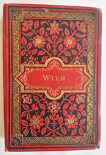 Viena Áustria-Hungria Império Habsburgo Lembrança de Viagem 1895 álbum pictórico, usado comprar usado  Enviando para Brazil