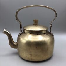 Antique brass kettle for sale  Athol