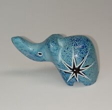Hand carved blue for sale  Shipping to Ireland