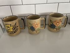 set 3 ceramic mugs for sale  Union City