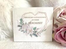 Hochzeitskarte holzbox holzkar gebraucht kaufen  Geldern