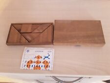 Wooden tangram puzzle for sale  HULL