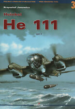 Heinkel He 111 vol.I Kagero Monograph - English! RARE na sprzedaż  PL