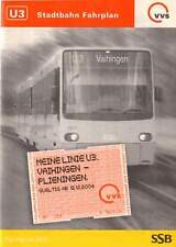 Linienfahrplan stadtbahn stutt gebraucht kaufen  Hamburg