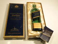 Vintage Johnnie Walker Blue Label Uísque Escocês 750ml Garrafa Vazia com Caixa, usado comprar usado  Enviando para Brazil