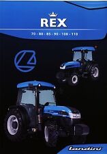Landini Rex Series 2015 catalogue brochure tracteur Traktor tractor na sprzedaż  PL