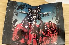 Slipknot video signed for sale  LONDON