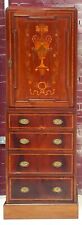 Antique French Marquetry Tall Cabinet / Chest Of Drawers - F85, used for sale  Shipping to South Africa