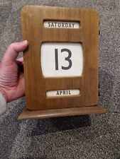 Antique wooden desktop for sale  EPSOM