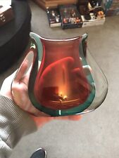 murano glass vase for sale  RHYL