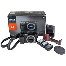 Câmera Digital Sony Alpha NEX-7 24.3MP - Preta (Somente o Corpo) com CAIXA, GRIP, 3X BAT comprar usado  Enviando para Brazil