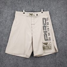 Shorts de luta Bad Boy MMA masculino 36 marrom série profissional luta artes marciais comprar usado  Enviando para Brazil