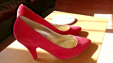 Ladies red high for sale  PRESCOT