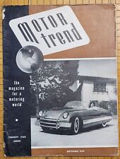 Motor trend 1949 for sale  Sacramento