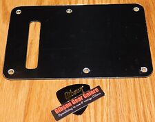 Fender Stratocaster Tremolo Cover Buddy Guy Black Guitar Parts Strat Cavity 1Ply for sale  Shipping to Canada
