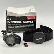 Used, Suunto M5 Sports Watch With Heart Rate Belt. Watch Needs A New Strap for sale  Shipping to South Africa