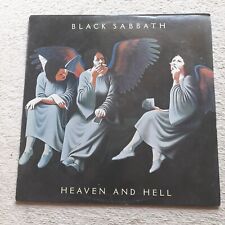 BLACK SABBATH HEAVEN AND HELL  UK LP 1980 VERTIGO 9102 752 A1 / B2 for sale  Shipping to South Africa