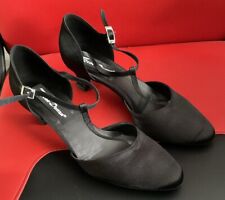 Ladies black satin for sale  HARROW