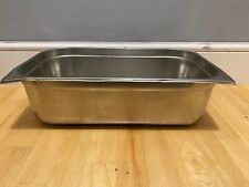 Stainless steel gastronorm for sale  LONDON