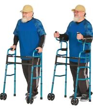 Caminhantes de alumínio ajustáveis em altura, caminhantes padrão para idosos, deficientes, usado comprar usado  Enviando para Brazil