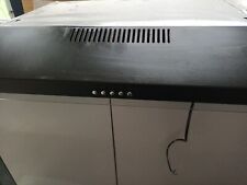 Used,  Cooker Hood - Black sorry no maker's name 60cm hung on the wall light works  for sale  WINGATE