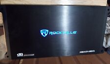 Amplificador Rockville dB15 2 Ohm áudio veicular 6000W Max 1500 RMS AZUL comprar usado  Enviando para Brazil