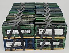 LOT OF 200 - 2GB DDR3 PC3 SODIMM Laptop Memory / RAM - Various Speeds & Brands, used for sale  Shipping to South Africa