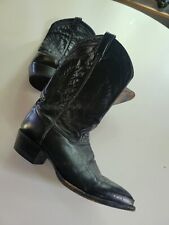 Tony Llama Mens Black Cowboy Boots Size 12 D for sale  Shipping to South Africa