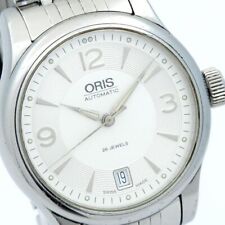 ORIS relógio automático masculino 26 joias 7578 733 data cristal safira comprar usado  Enviando para Brazil