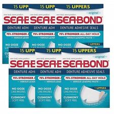 Adesivo dental Sea-Bond parte superior 15 ct (6 caixas) comprar usado  Enviando para Brazil