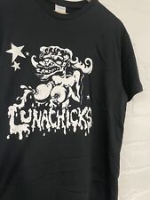 Camiseta estampada em tela Lunachicks tamanho M nunca usada merchandis de banda de punk rock comprar usado  Enviando para Brazil
