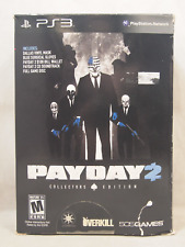 Payday 2 Collector's Edition (PlayStation 3 | PS3) Complete in Box CIB w/ Mask for sale  Shipping to South Africa