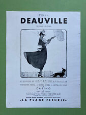 Publicité deauville 1948 d'occasion  Lyon VIII