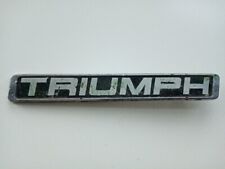 Vintage metal triumph for sale  SWANSEA