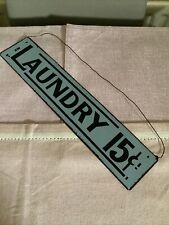 Blue metal laundry for sale  WREXHAM