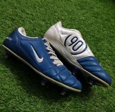 Botas de fútbol Nike Total 90 III SG Reino Unido talla 7 azul blanco plata color raro segunda mano  Embacar hacia Argentina