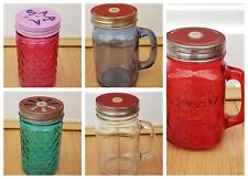 Glass drinking jars for sale  BOLTON