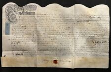 1713 indentured deed for sale  BEDFORD