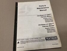 Jacobsen parts manual for sale  Burlington