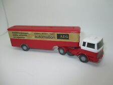 WIKING: MB 1620 Box Semitrailer Truck "AEG", Promo (GK94) comprar usado  Enviando para Brazil