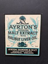 Ayrton improved malt for sale  CANTERBURY