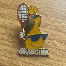 Orangina metal badge. for sale  BEDFORD