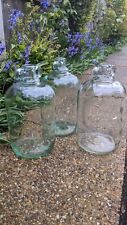 Litre demijohn clear for sale  LOWESTOFT