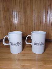Caneca de chá vintage Vittorio Ricci xícara de café conjunto de 2 cerâmica branca Western Love comprar usado  Enviando para Brazil