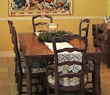 table farmhouse chairs oak for sale  White City