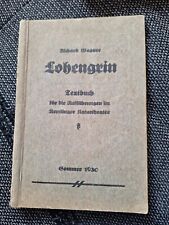 Lohengrin textbuch 1930 gebraucht kaufen  Deutschland
