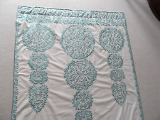 Anthropologie embroidered curt for sale  FALMOUTH