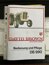David brown bedienung gebraucht kaufen  Michendorf