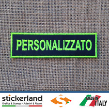 Toppa patch nome usato  Bellizzi